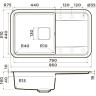 Мойка OMOIKIRI TASOGARE 86-SA 4993470