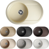 Мойка OMOIKIRI MANMARU 78-DC Artgranit/темный шоколад 4993361