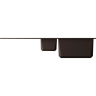 Мойка OMOIKIRI SAKAIME 100-2-DC Tetogranit/темный шоколад 4993896