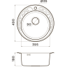 Мойка OMOIKIRI TOVADA 49-IN нерж.сталь/нержавеющая сталь 4993006